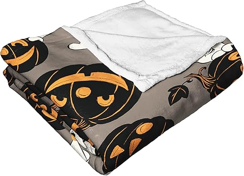 Miniatura 2 de Northwest Winnie The Pooh - Manta de seda táctil, 50 x 60 pulgadas, patrón de parches de calabaza