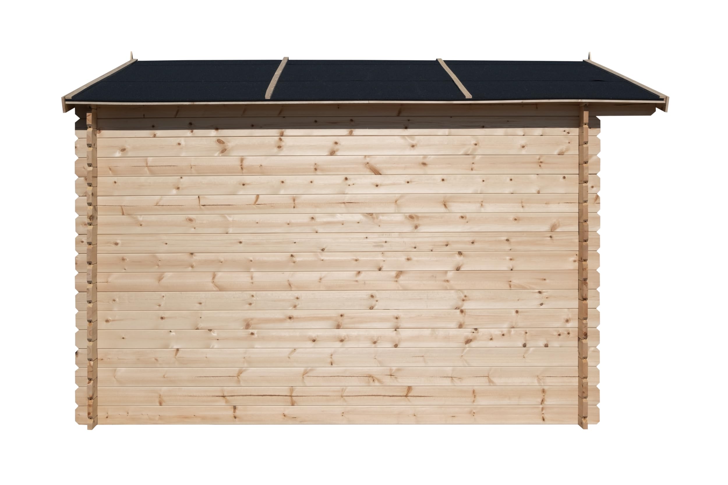 Abri de Jardin en Bois, Surface utile 7.5m², INT018