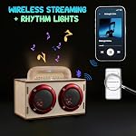 DIY Kit haut-parleur Bluetooth avec LED Lumières & Crayons colorés STEM Kit de science de construction, 8-14 ans, Projet d'ingénierie électronique, Cadeau créatif pour les adolescents & Filles