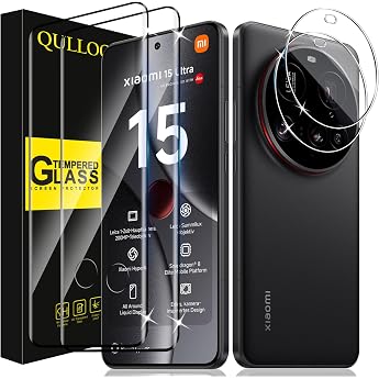 QULLOO Screen Protector for Xiaomi Mi 15 Ultra 9H Hardness Tempered Glass