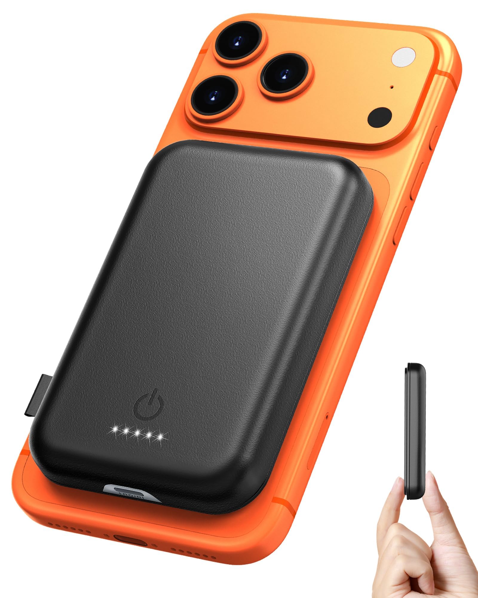 Amazon.com: Magnetic Portable Charger, Power Bank 5000mAh with PD