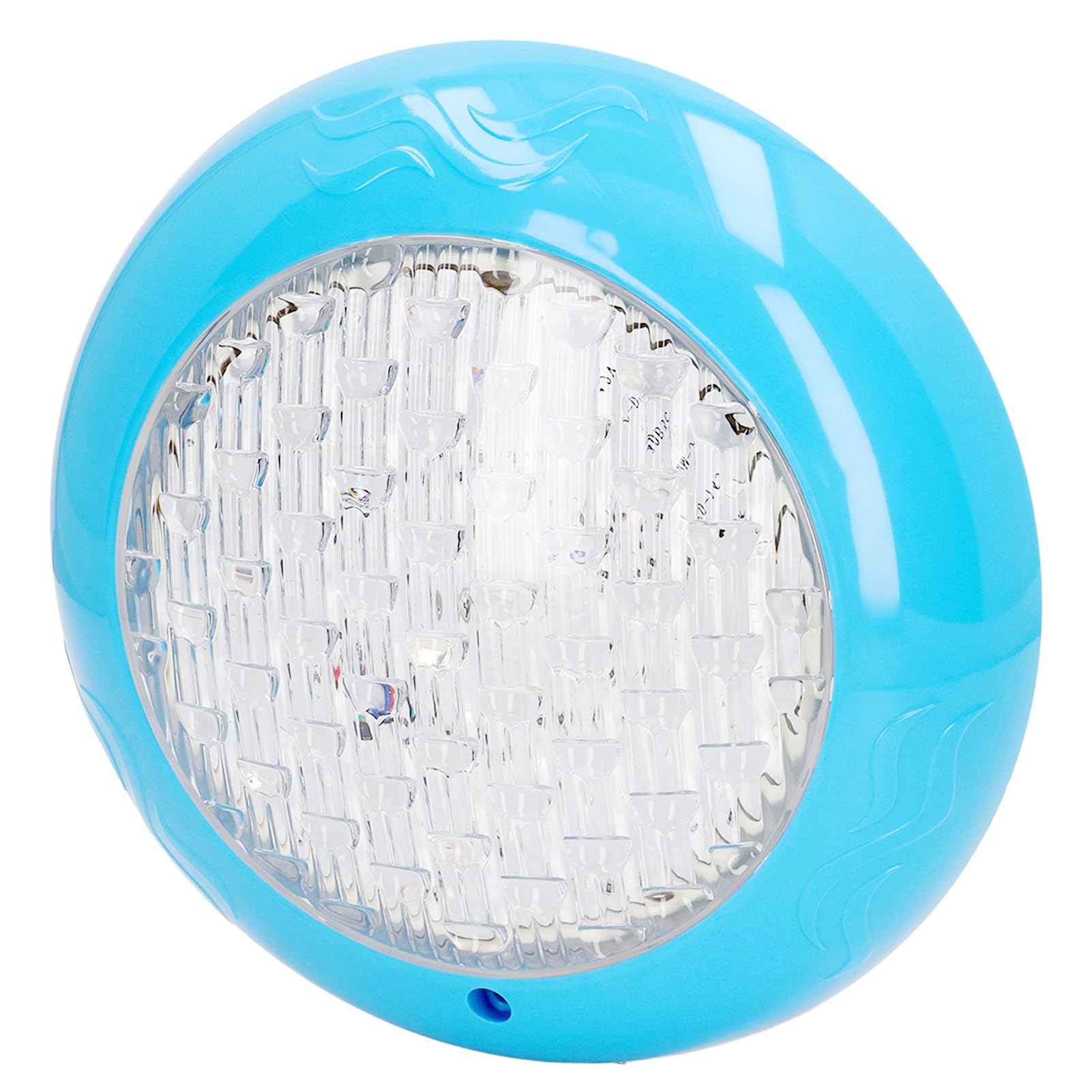 Qcwwy LED-Schwimmbadlampe RGB, Wasserdicht, 35 W, Unterwasserlicht für Pools und Teiche, Schutzart IP68, mit Fernbedienung