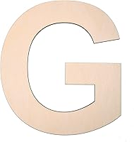 Vista 23 de Letra de madera R de 12 pulgadas, letra de madera grande sin terminar de 1/4 de pulgada de grosor para manualidades, decoración de pared del hogar