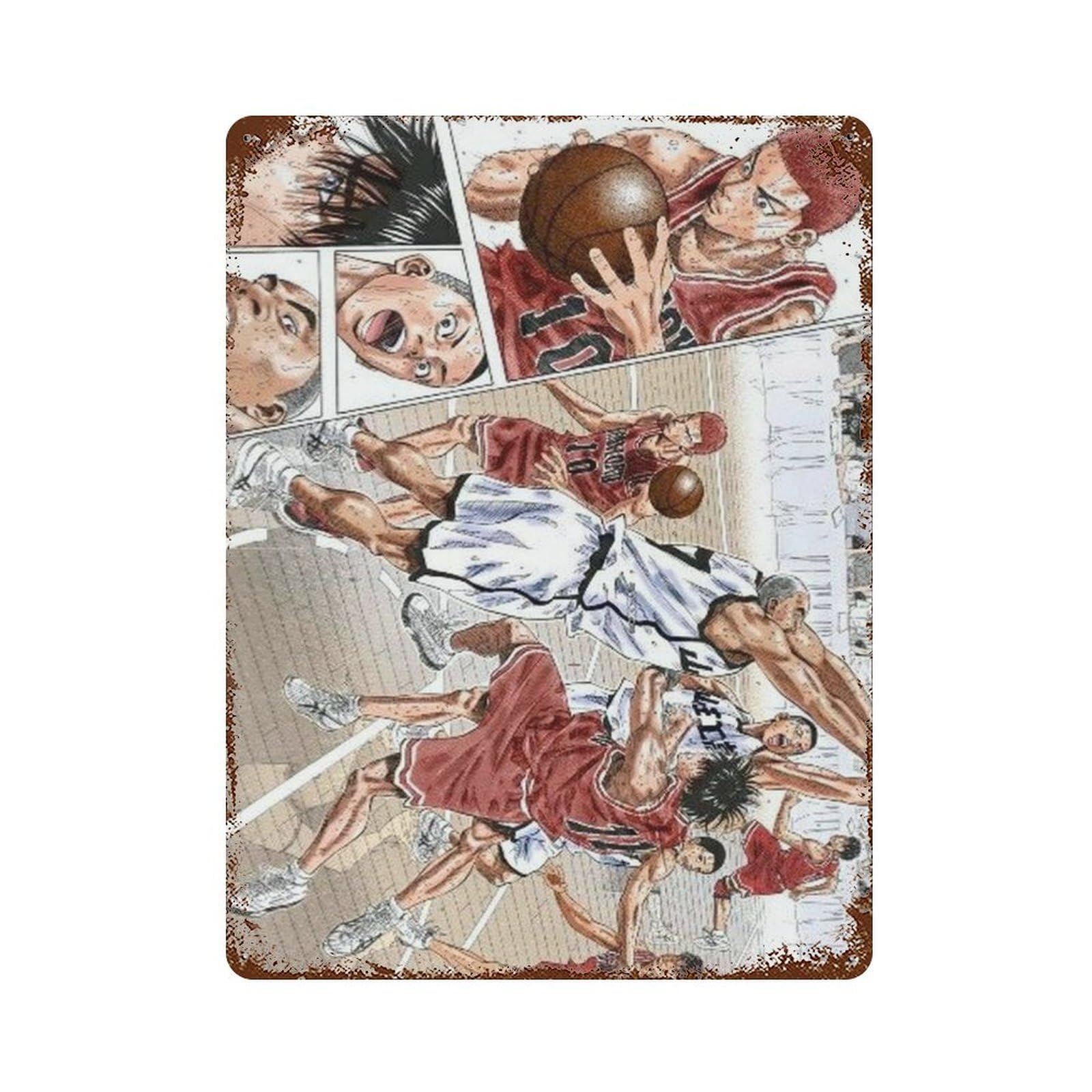 Amazon.co.jp: スラムダンク アートパネル 鉄板壁掛 おしゃれ壁