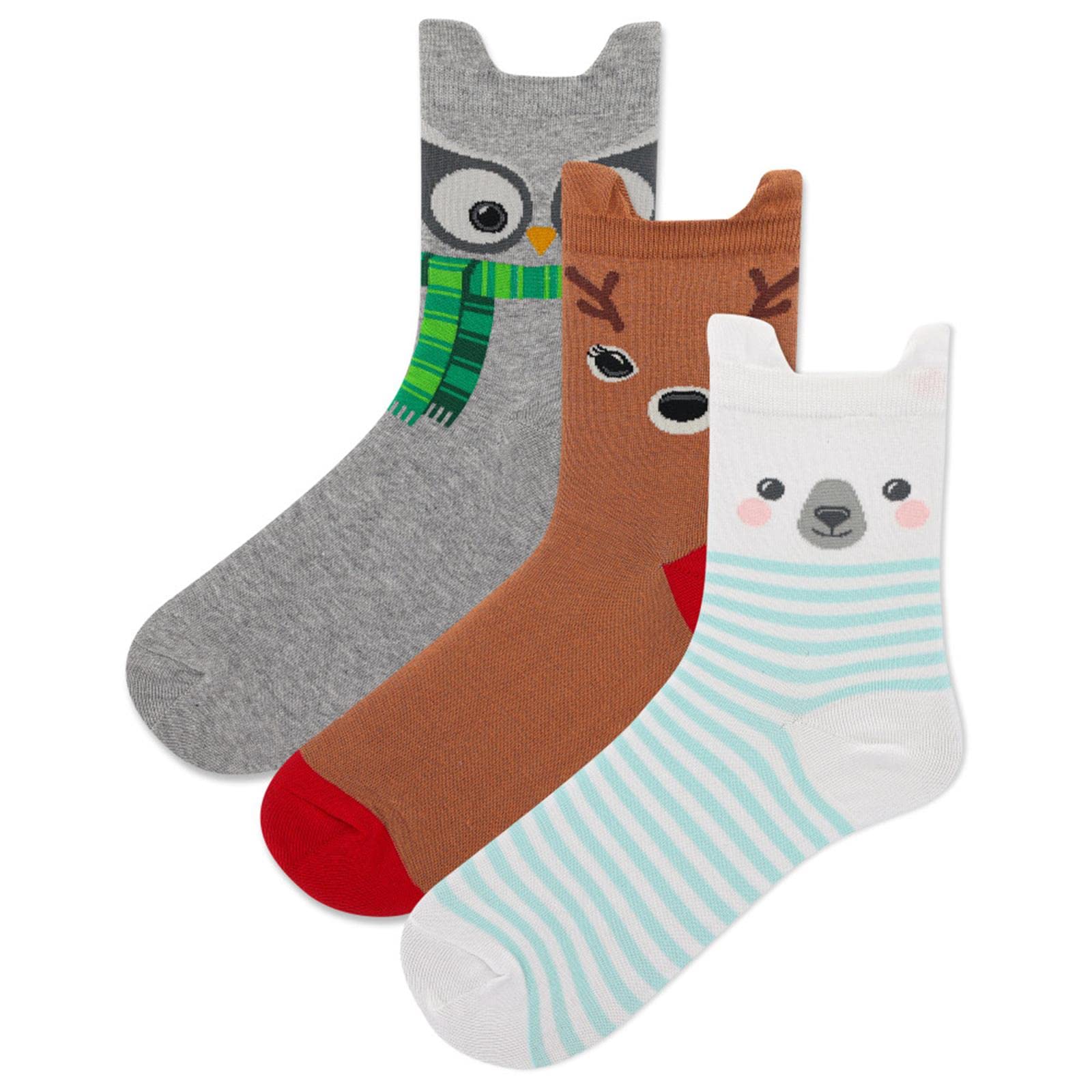Hot Sox Women's Cute Animal Anklet Socks