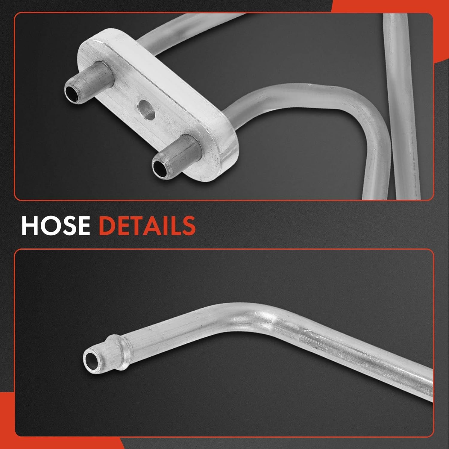 A-Premium Automatic Transmission Oil Cooler Line Hose Assembly Compatible with Chevrolet Tahoe 2009-2014, Avalanche 2009-2013, Suburban 1500 2009-2014 & GMC Yukon XL 1500 & Cadillac Escalade ESV EXT