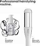 L'Oréal Professionnel SteamPod 4.0, Redresseur de cheveux à vapeur & Styler, Redresseurs, Vagues & Curls, moins de dommages, tous les types de cheveux, blanc