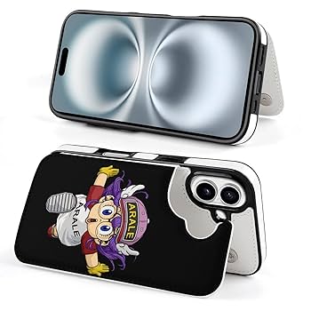 Amazon.co.jp: iPhone 16 ケース 手帳型 アラレちゃん アニメ 全