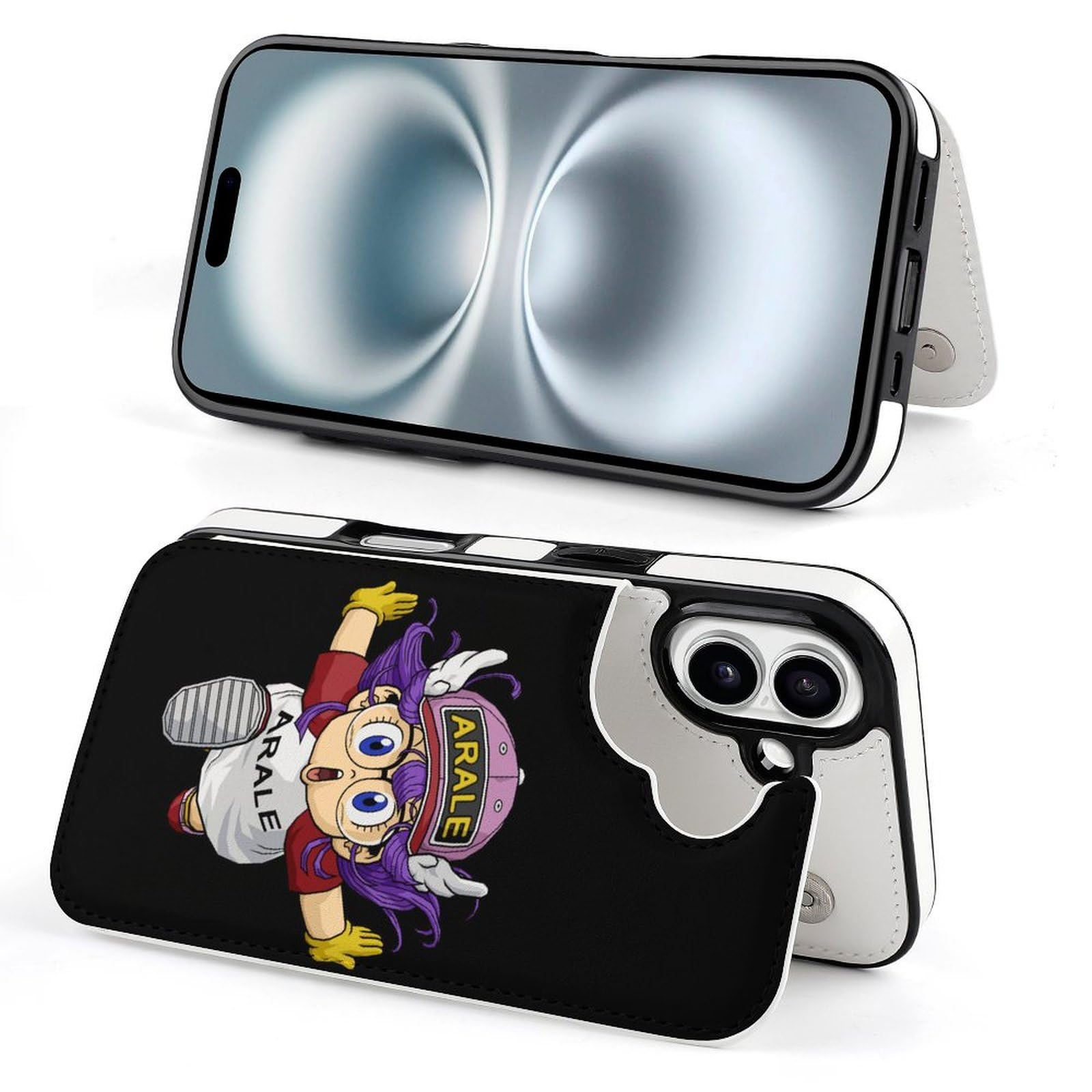 Amazon.co.jp: iPhone 16 ケース 手帳型 アラレちゃん アニメ 全機種