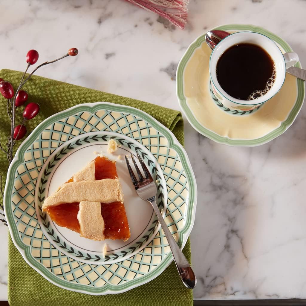 ビレロイ&ボッホ フレンチガーデン プレート 2客 カップ&ソー