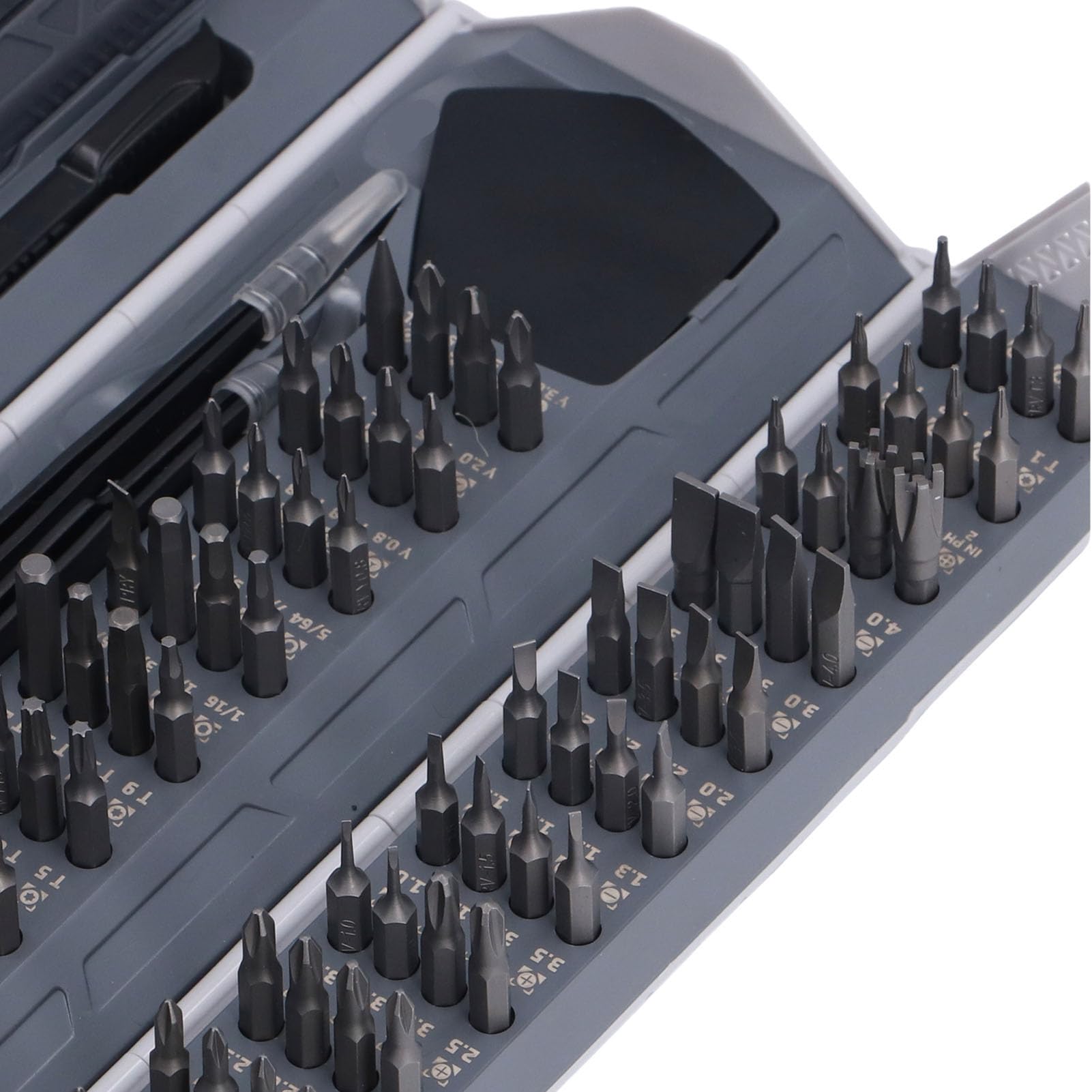Wakects Zestaw śrubokręta Mini Precision, z 160 Bitami, Uchwytem Zapadkowym, Magnetyzatorem, dla Elektroniki, Komputerów, Zegarków, Zestawu śrubokrętów, Stalowych Bitów CRV, Wielobarstwem Małego