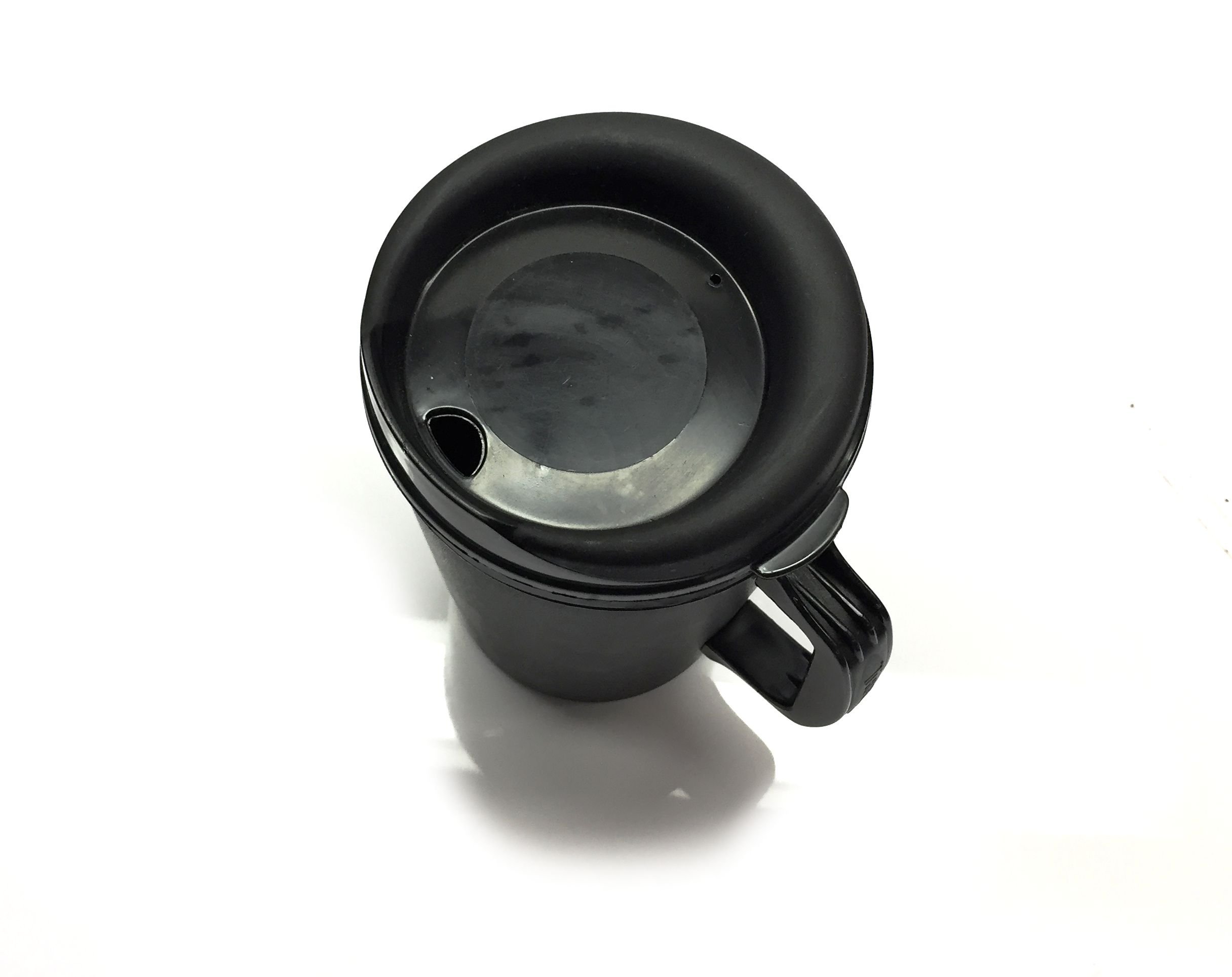 Amazon.com: 34 Oz ThermoServ Foam Insulated Coffee Mugs - Black : Home &  Kitchen