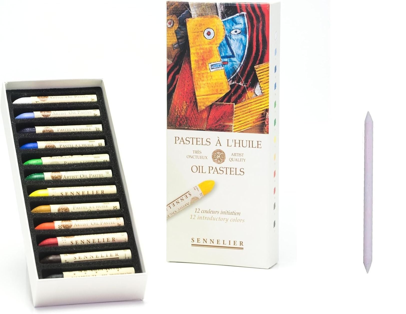 Sennelier Ölpastellkreiden, 12 Farben