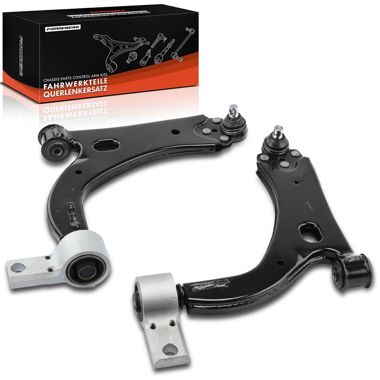 Frankberg 2 x wahacz, oś przednia, kompatybilna z Fiesta V JD JH 1.2L-2.0L 2001-2008 Fiesta V Van 1,3L-1,6L 2003-2010 Fusion JU 1.2L-1.6L 2002-2012 2 DY 1.2L-1.6L 2003 -2007 Zamiennik # 1207448