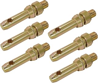 VIRTIONZ Cat 1 Draw Pin Hitch Accessories for Tractors, 5-1/2-Inch Replaces Speeco S07020800 (6pack)