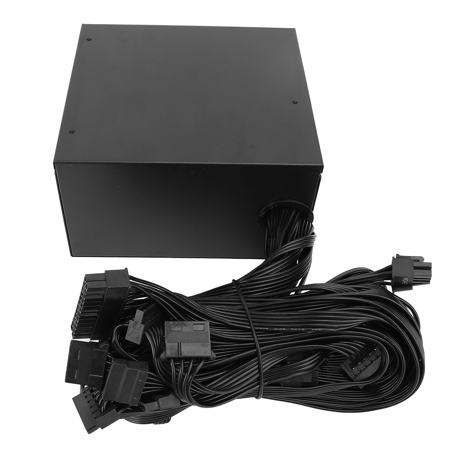 Alimentatore ATX Ad Alta Efficienza Energetica da 700 W con Ventola di Raffreddamento per Piattaforma Double Core, Alimentatore con Custodia da Tavolo in Lega di Alluminio per Vista, Utenti 10