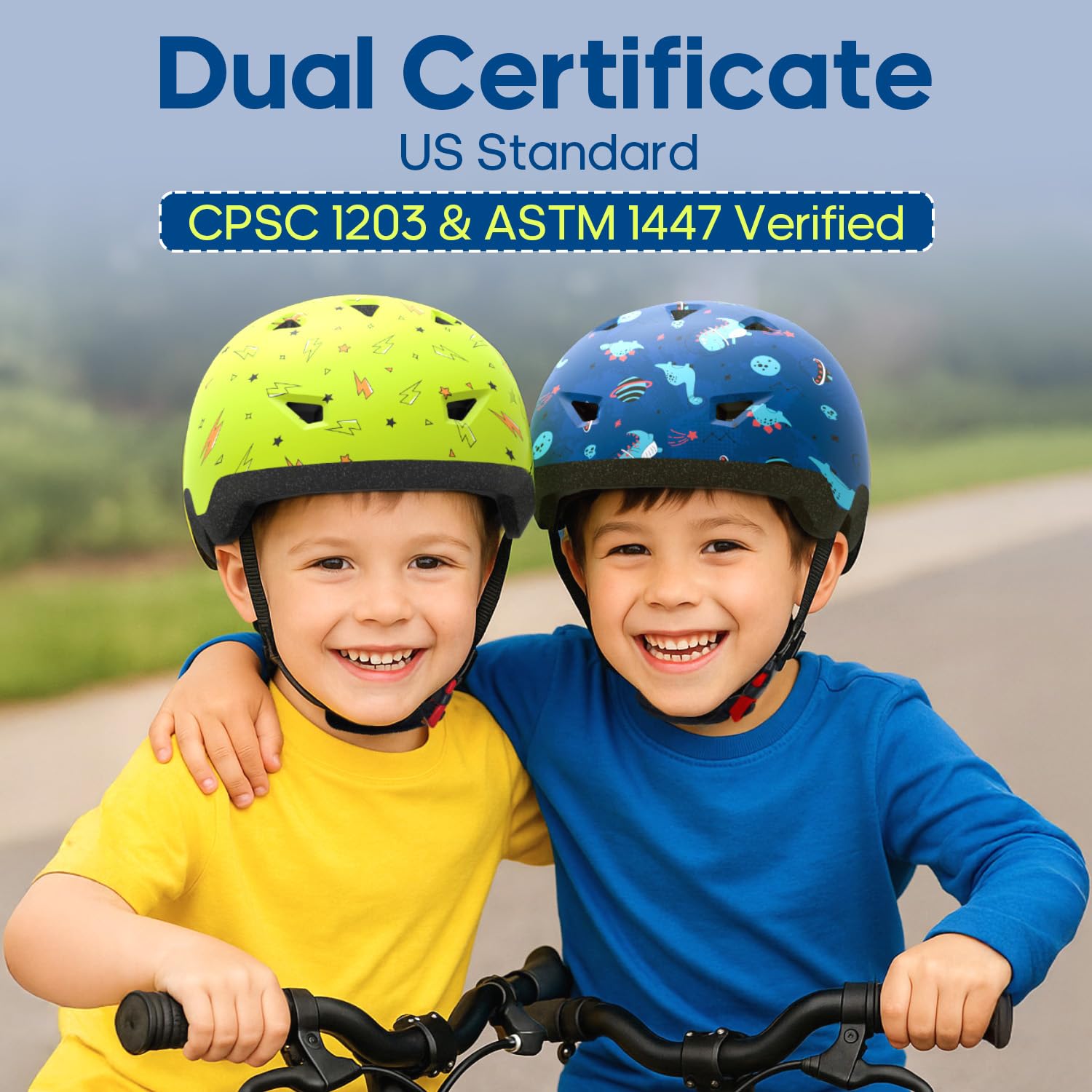 MOUNTALK Casques de vélo pour tout-petits de 2 à 4 ans, casque de vélo pour enfants de 3 à 5 à 8 ans, 2 tailles de casque pour bébé/bébé/enfant de 1/2/3/4/5/6/7/8 ans