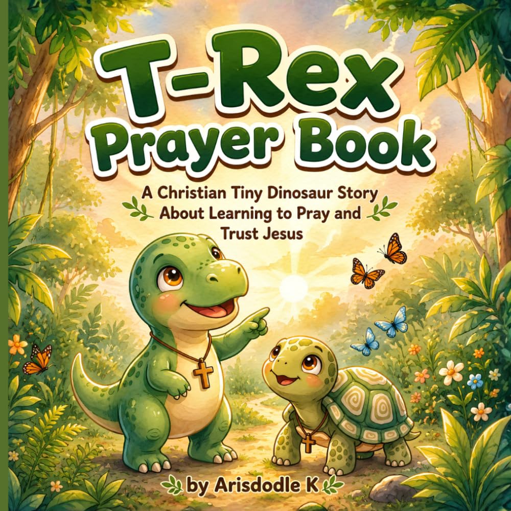 T-Rex Prayer Book: A Christian Tiny Dinosaur Story About Learning to Pray and Trust Jesus