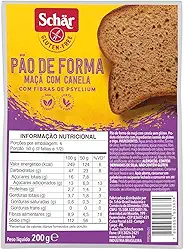 PÃO DE FORMA MAÇA COM CANELA 200G