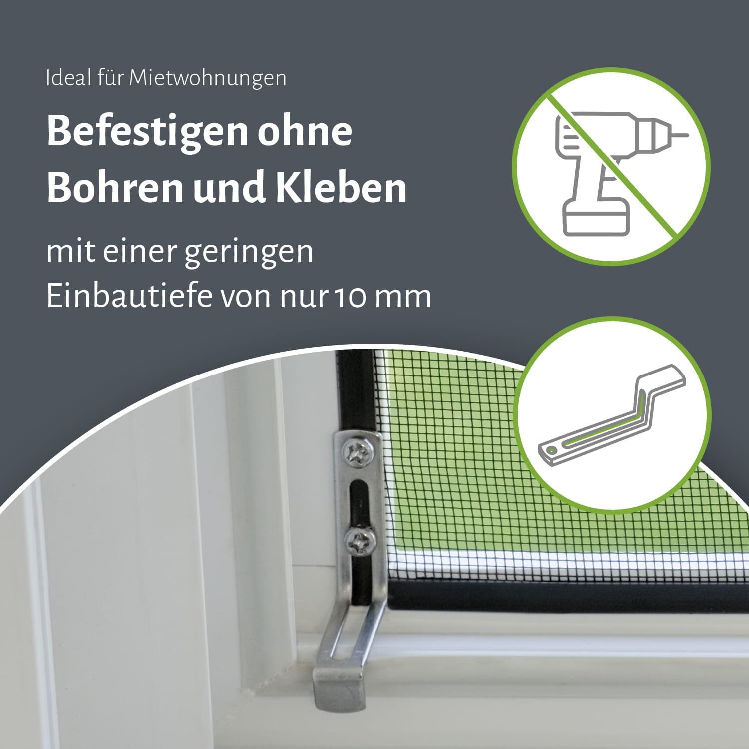 empasa Insektenschutz Fliegengitter Fenster START Fliegenschutz Alurahmen