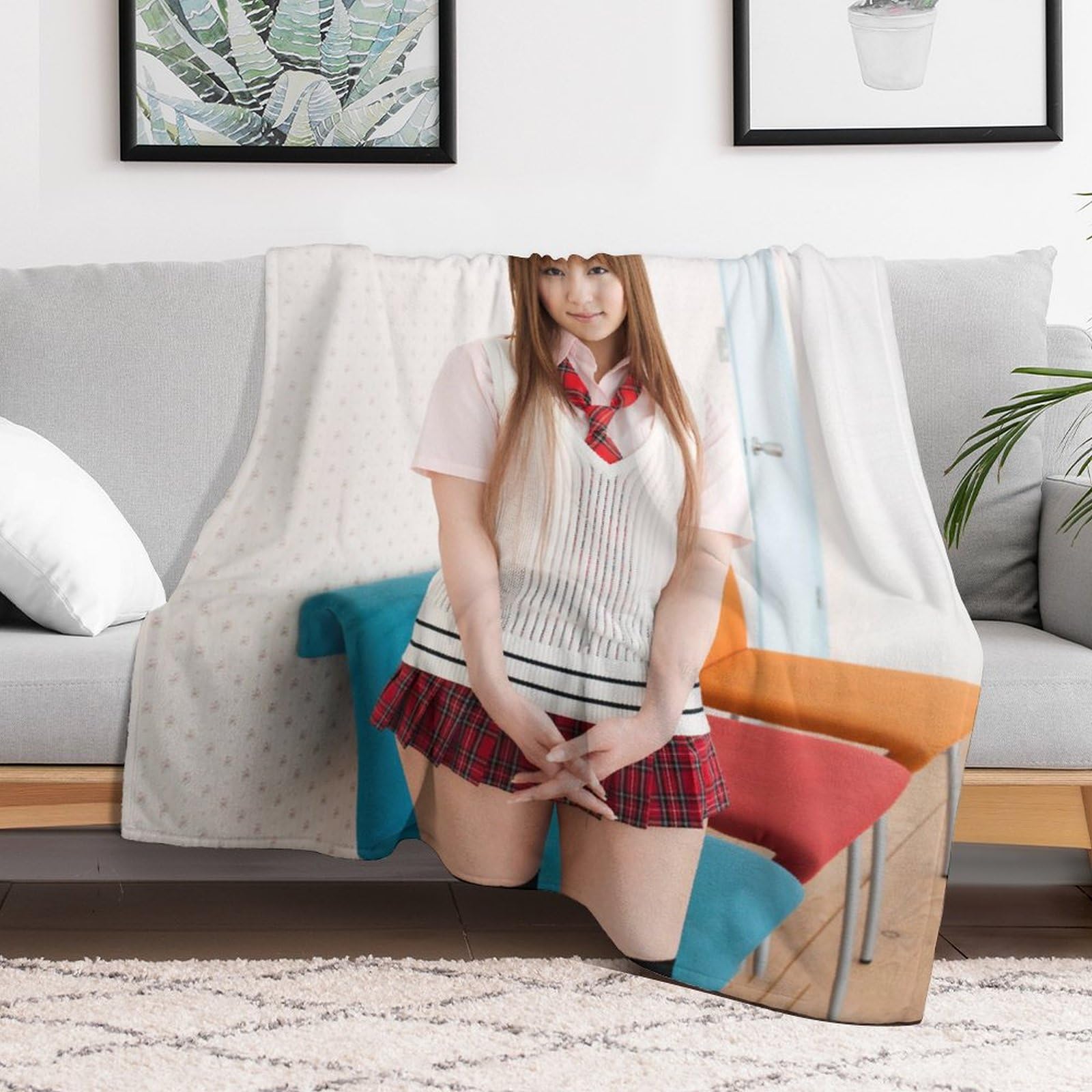 【激レア】邪神ちゃん　ブランケット　2024 2枚セット Amazon｜2024 ブランケットRen Azumi (あずみ恋) (9) 毛布 可愛い