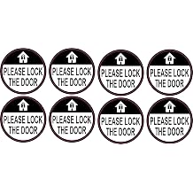 StickerTalk Please Lock the Door Vinyl Stickers