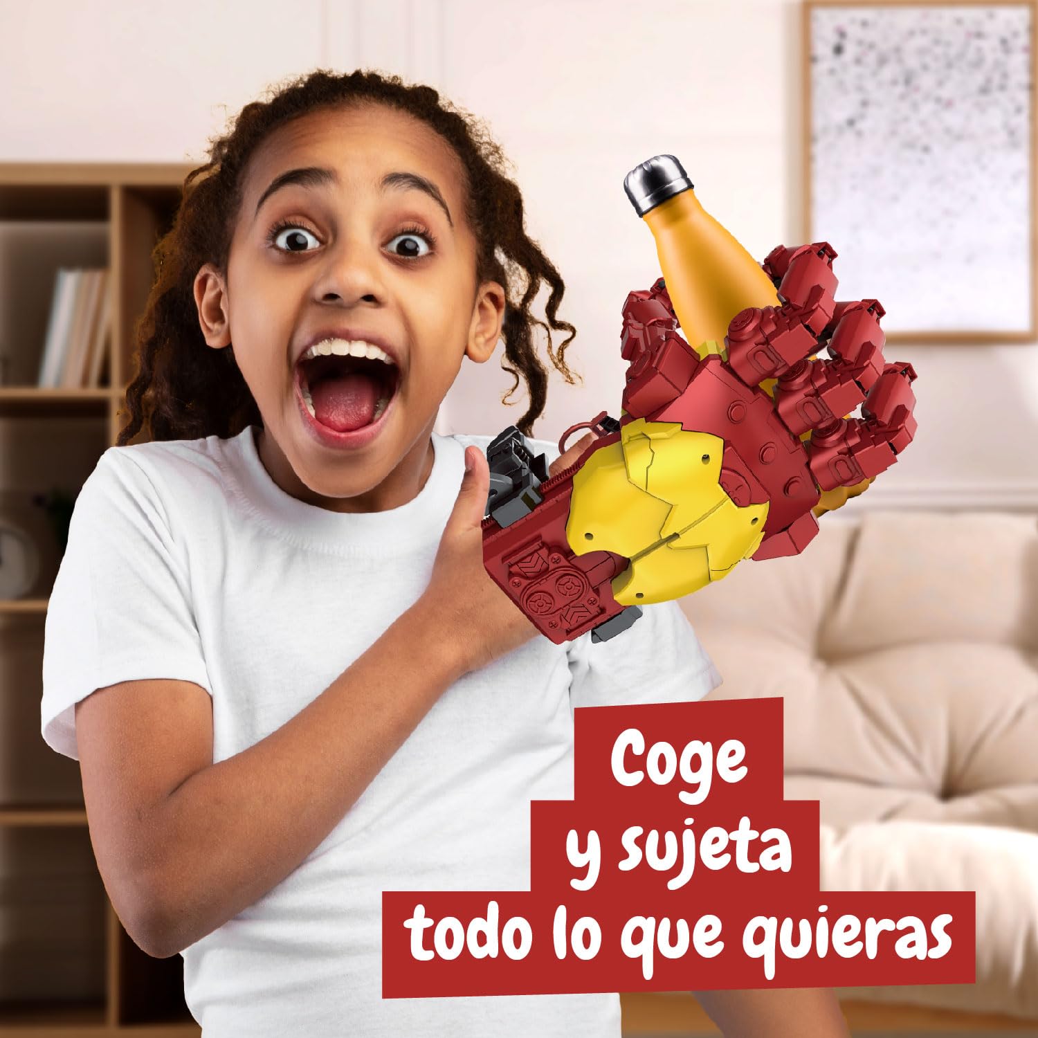 Science4you Kit de Mano Hidráulica Cyborg - Construye tu Propia Mano Robótica Gigante con 112 Piezas, Juguetes Stem Iron, Regalo de Robots Kits de Modelismo para Niños y Niñas de 10 11 12 13 14+ años