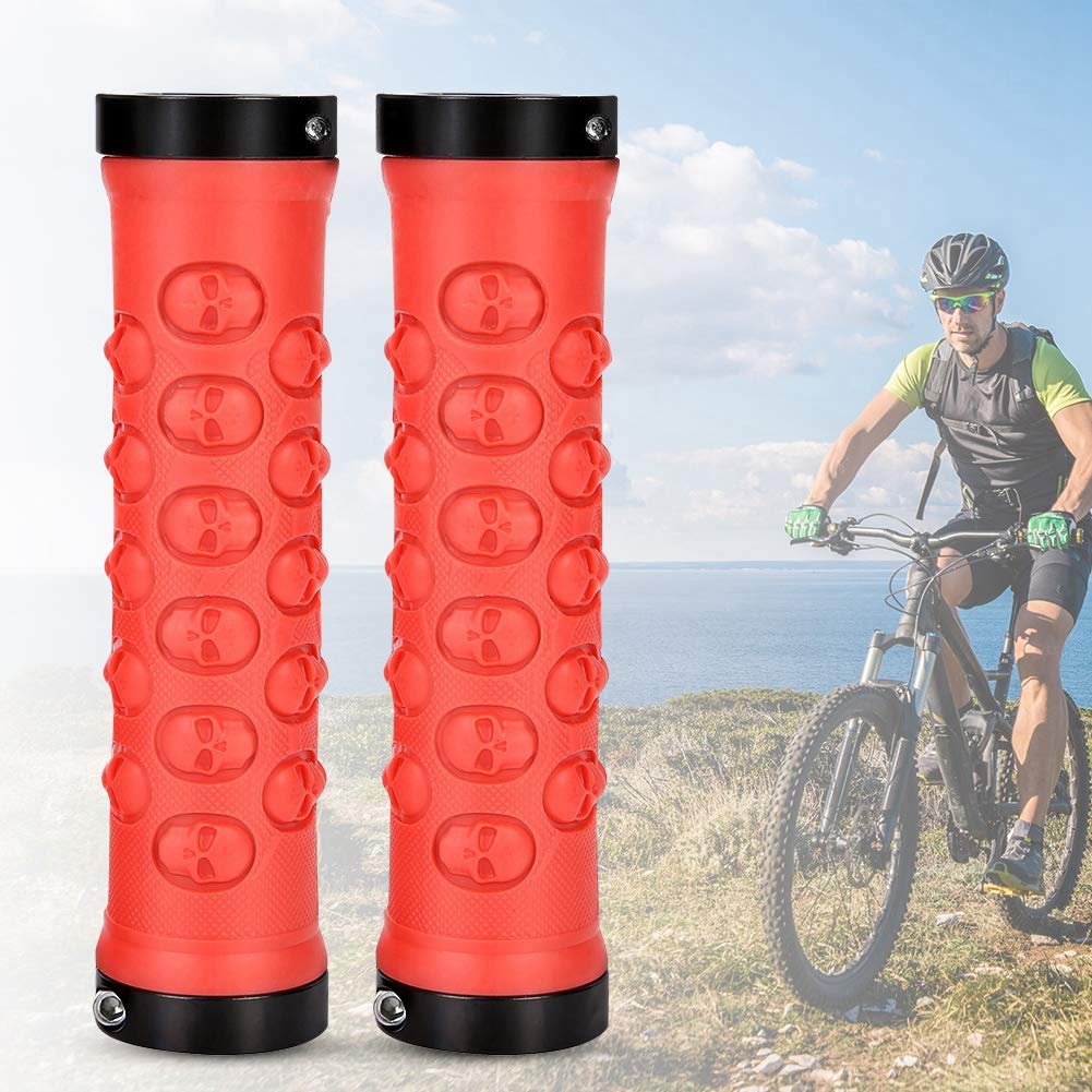 Poignée De Guidon Secondaire Rouge – Métal Premium Antidérapant, Ergonomique, Pour VTT Et Vélo De Route, Confort Et Contrôle Renforcés