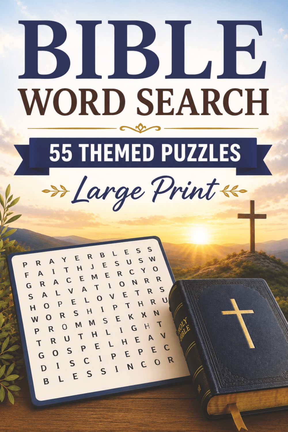 Bible Word Search: Word search puzzles related to the bible