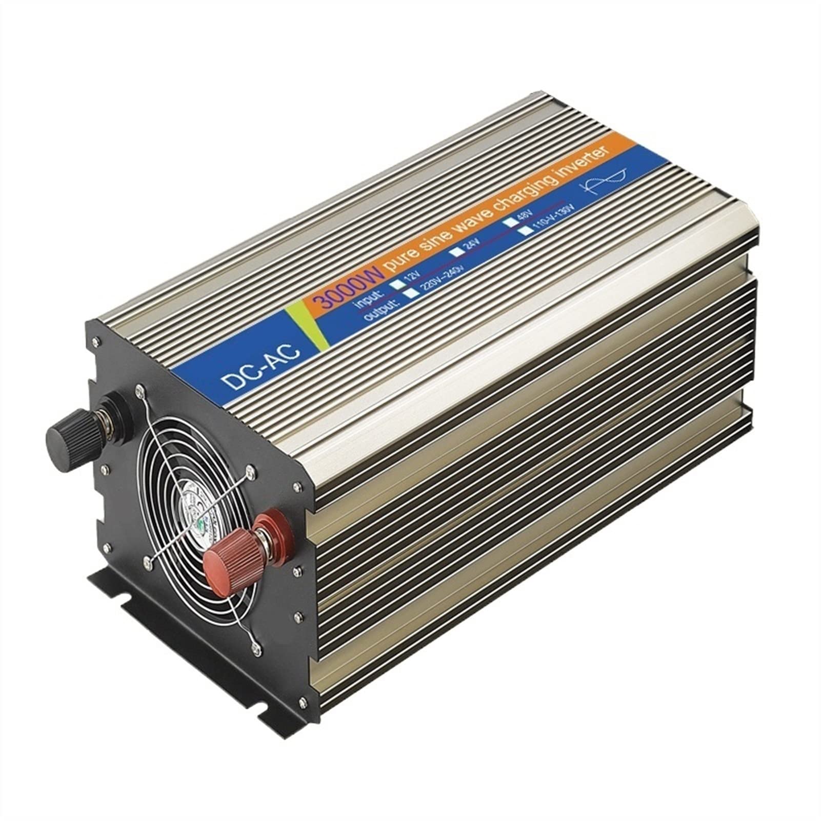 Inverter Solare Ibrido, Inverter complementare a onda sinusoidale ad alta frequenza 3000W UPS Auto for la casa con inverter di ricarica 12V