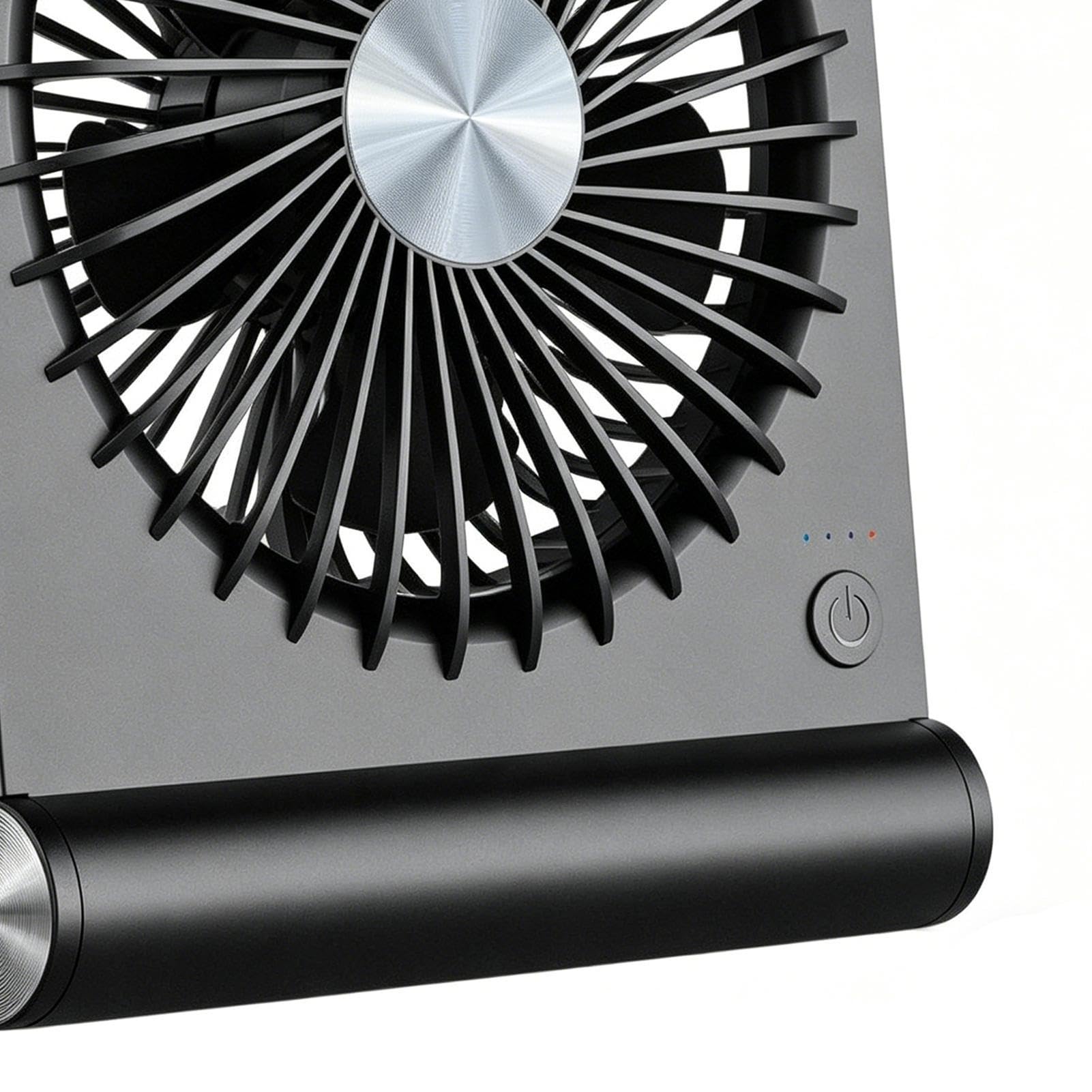 Ventilatore da Scrivania e Silenzioso USB Ricaricabile 3 Velocità Potente | Ventilatore da Tavolo Silenzioso Per Interno Ed Esterno: Casa, Ufficio, Viaggio, Vacanza, Spiaggia, Campeggio