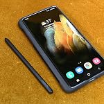 Galaxy S21 Ultra Remplacement de stylo pour Samsung Galaxy S21 Ultra 5G Stylo Stylus stylo + 5X Conseils/Nibs de remplacement (noir mystique)