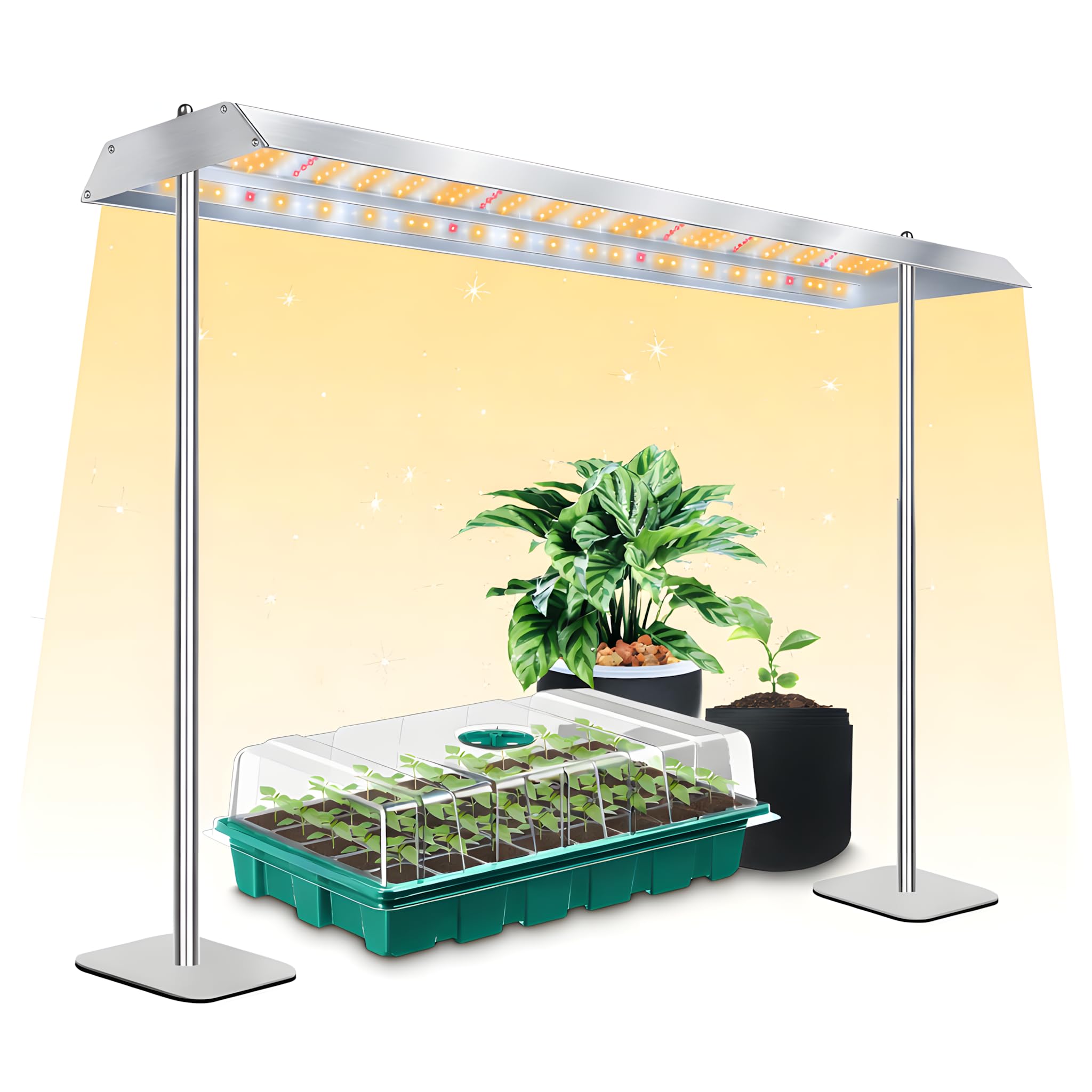 SDOVUERC 60W Aluminum Alloy Grow Light