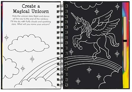 Scratch and Sketch Sparkle (Trace-Along)