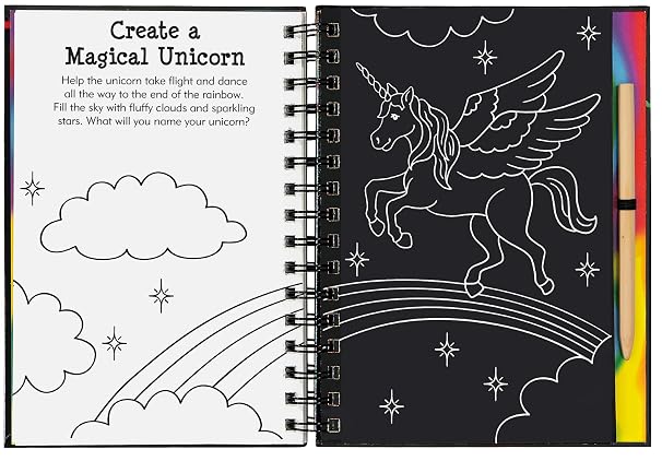 Scratch and Sketch Sparkle (Trace-Along)