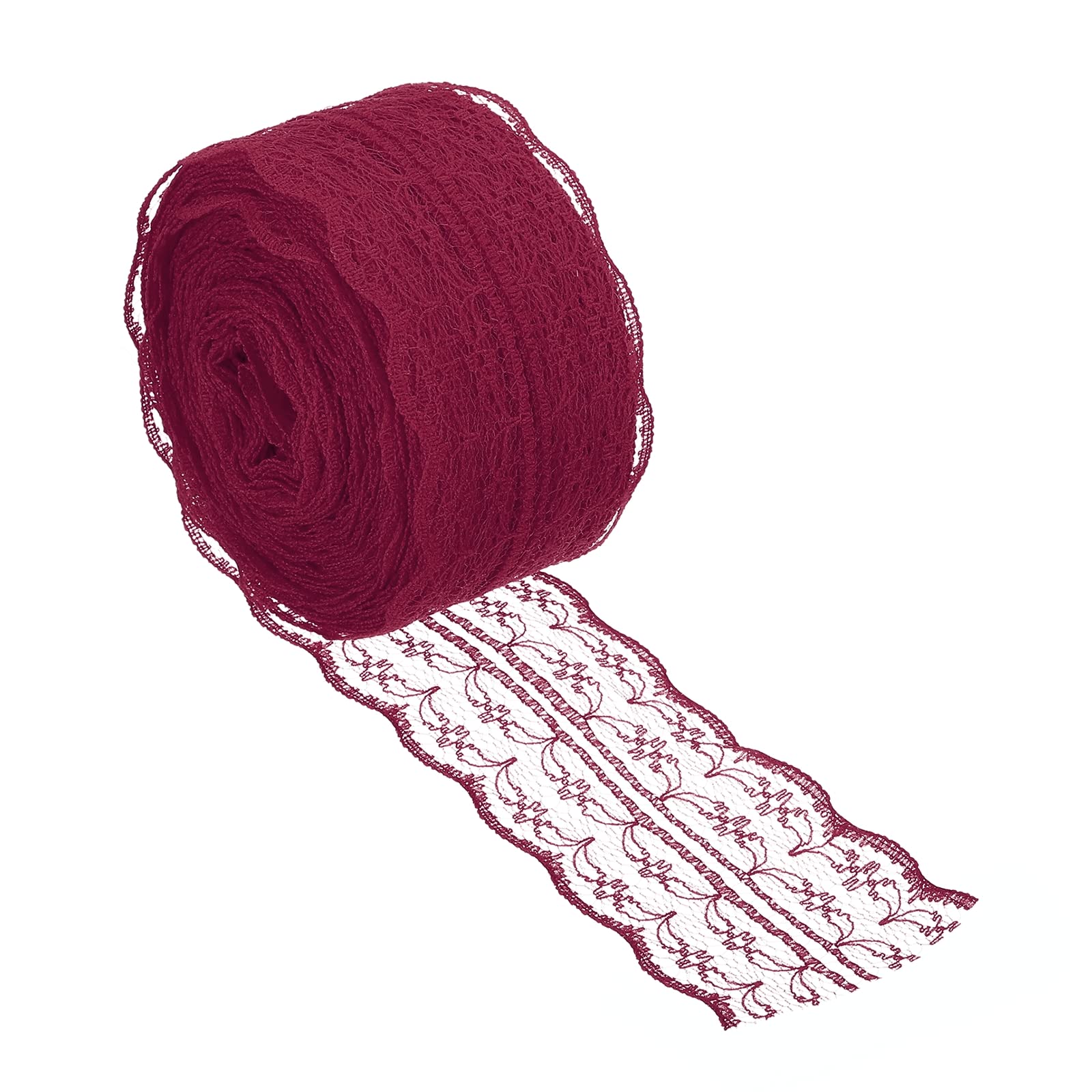 PATIKIL 1.8 Inch Wide 25 Yards Lace Trim Ribbon