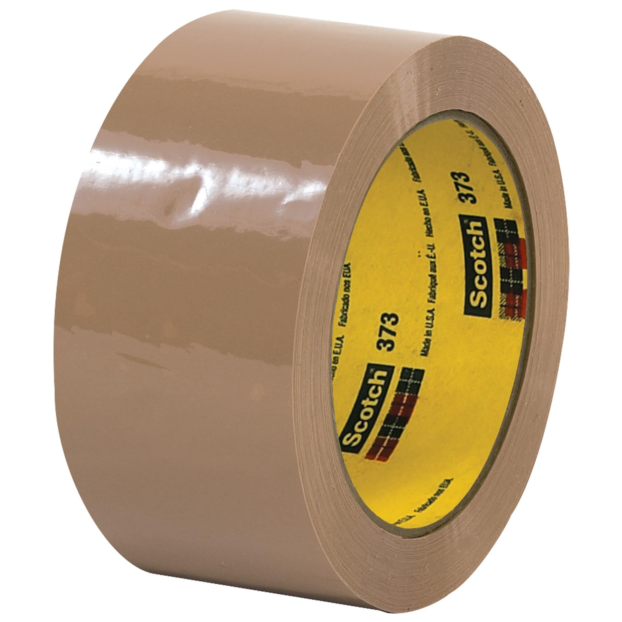 MedicalMartByMail Scotch T901373T6PK 2 in. x 55 Yards Tan 373 Carton Sealing Tape - Pack of 6