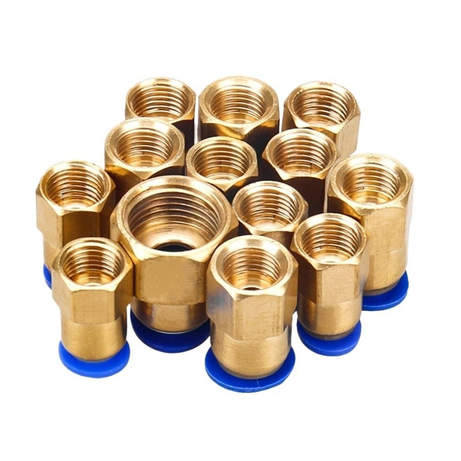 Connettore Rapido Pneumatico Ottone 4-12mm