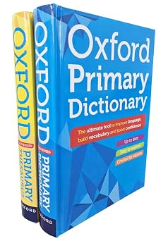 Oxford Primary Dictionary & Thesaurus 2 Books Collection Set