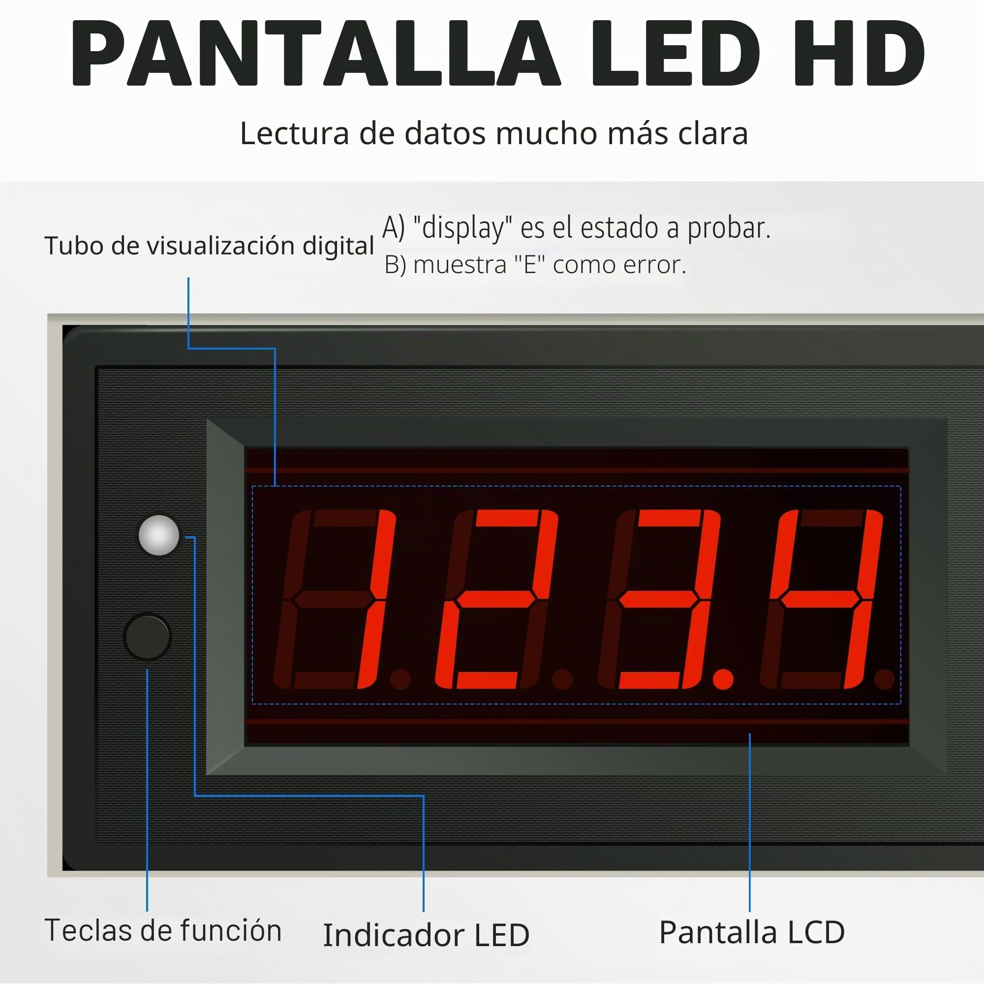 cronografo balistico WiFi Mejorado medidor Velocidad de Disparo para Rifle resortera Airsoft Tiro con Arco Paintball Mide fps mps Julios Gran Area de deteccion portatil Duradero