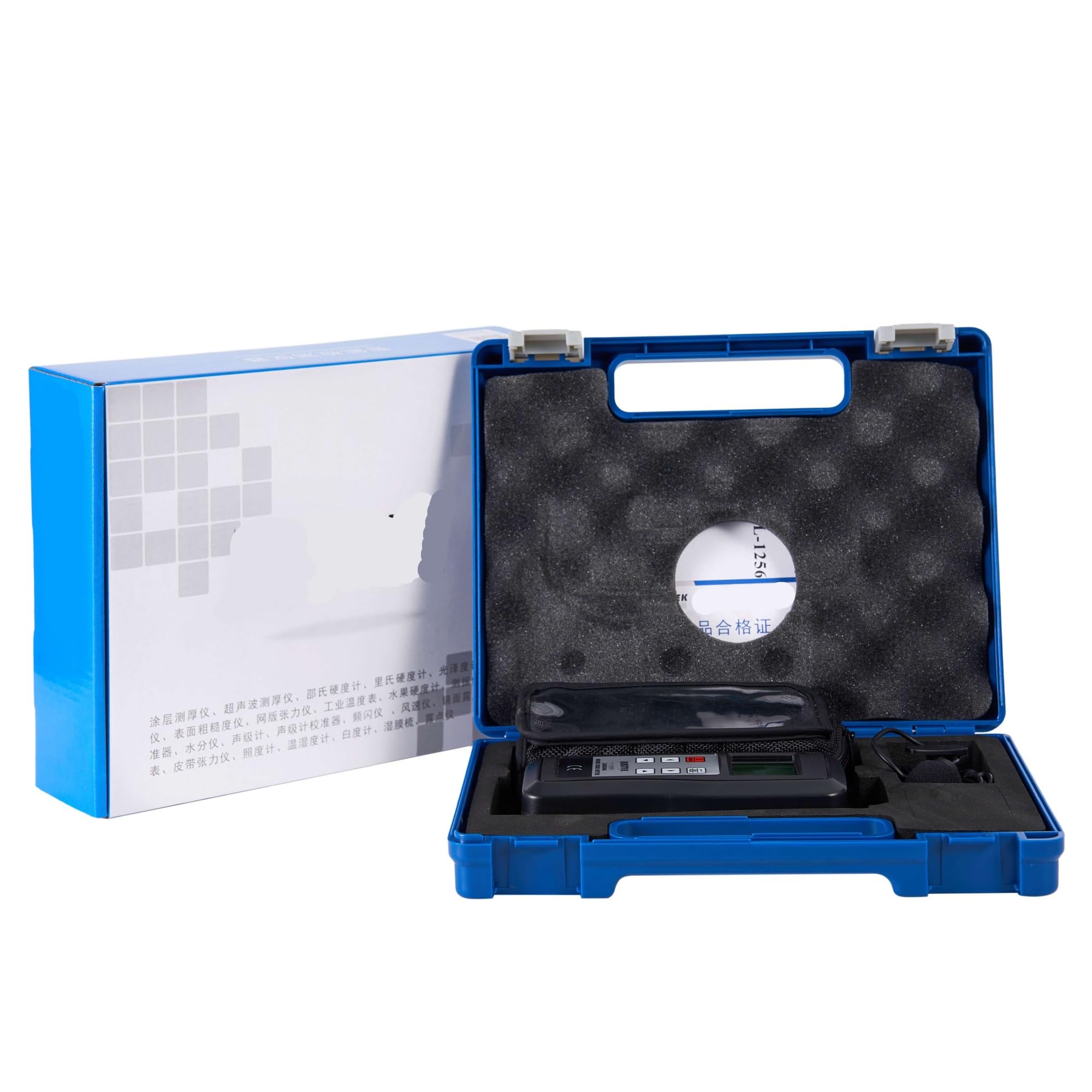 Fonometro, SL-1256DOS Misuratore di dose rumore elettronico con registrazione digitale Tester livello sonoro Protezione IP67 Misurazione 1% ad alta precisione