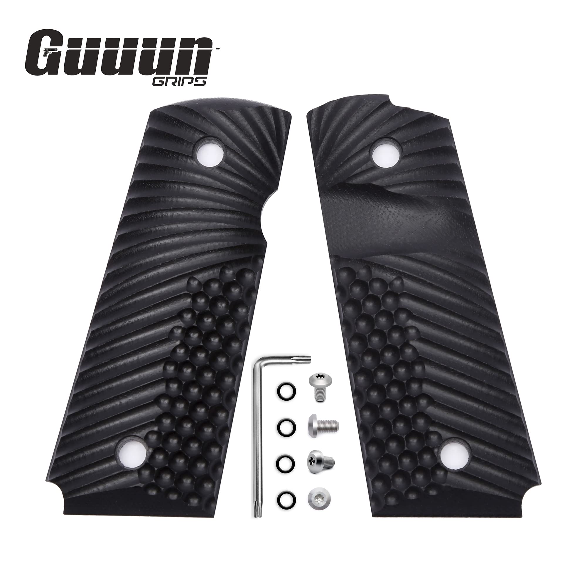 Amazon.co.jp: Guuun G10 グリップ 1911 コンパクト/オフィサー