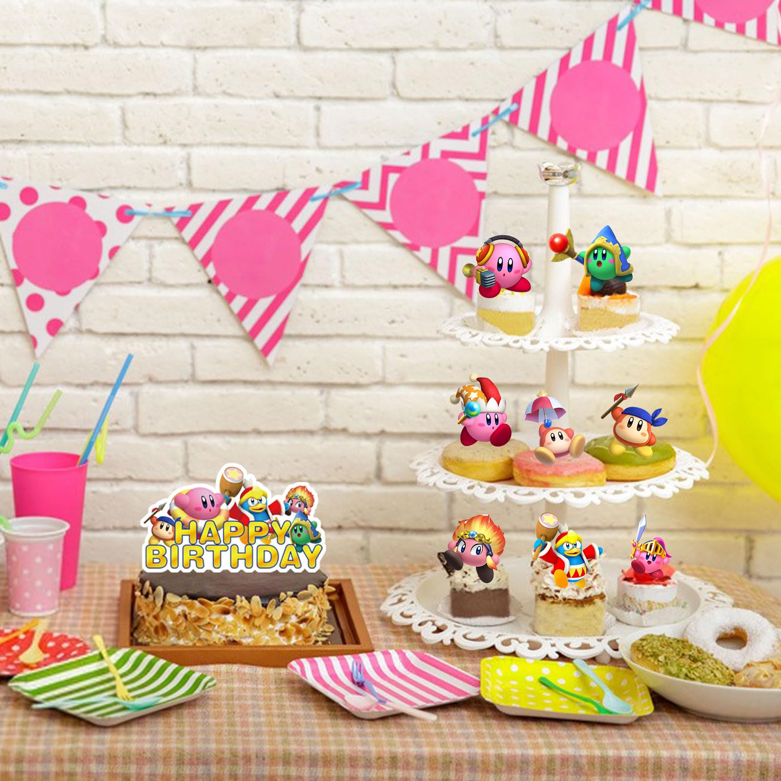 Amazon.co.jp: Kirby パーティー用品 カービィテーマ ケーキカップ