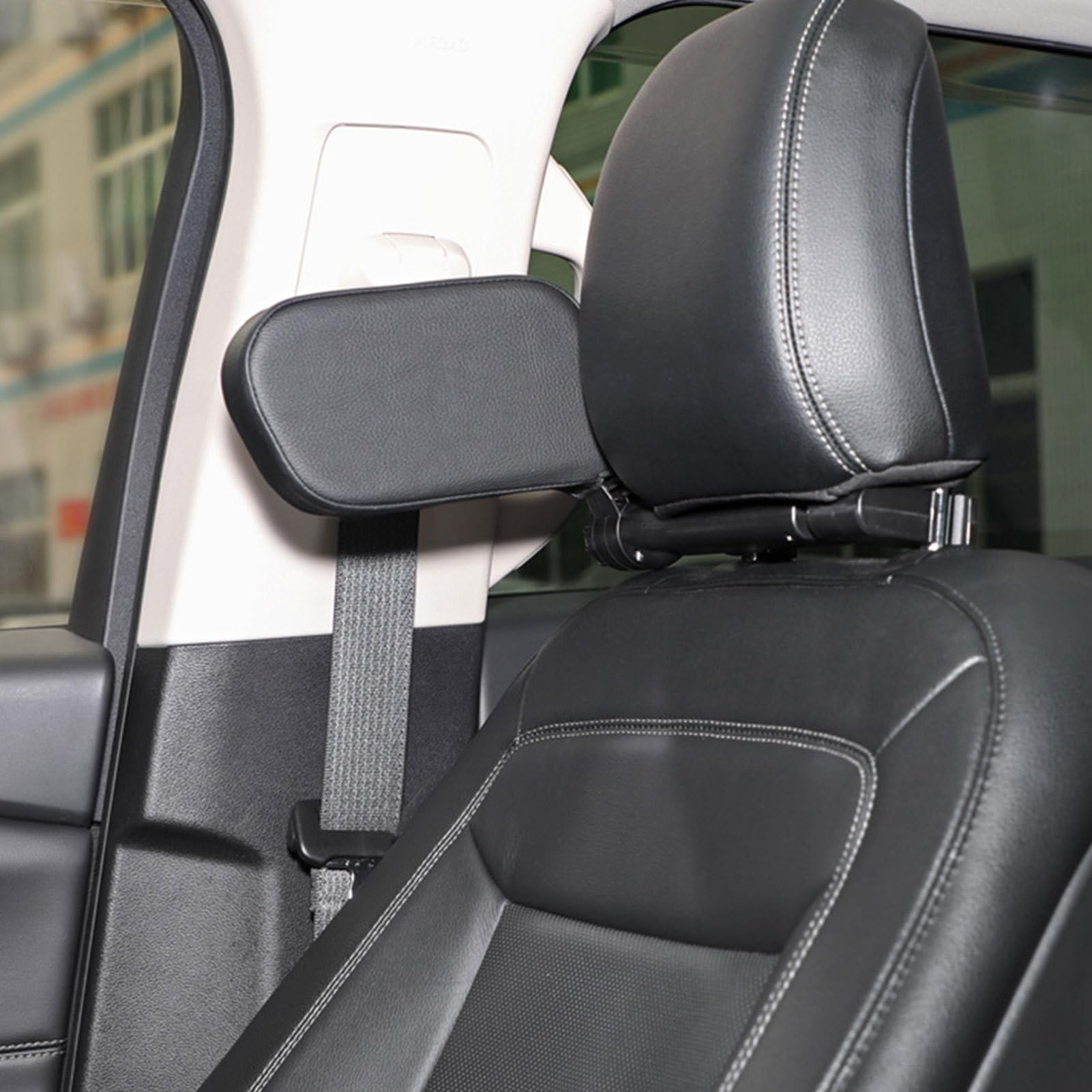Oreiller de Cou Voiture Ajustable Respirant Portable Automobile