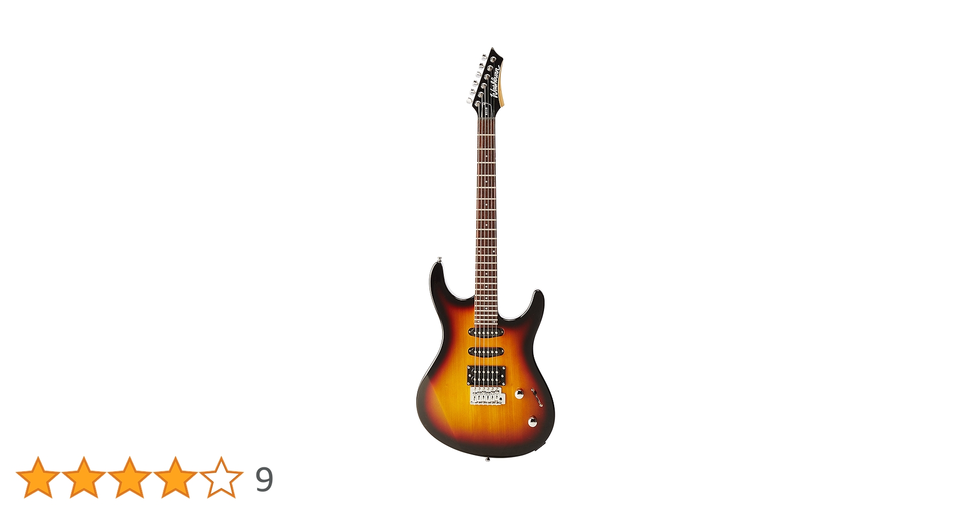 Washburn RX10 vintage Sunburst Guitar : Amazon.co.uk: Musical