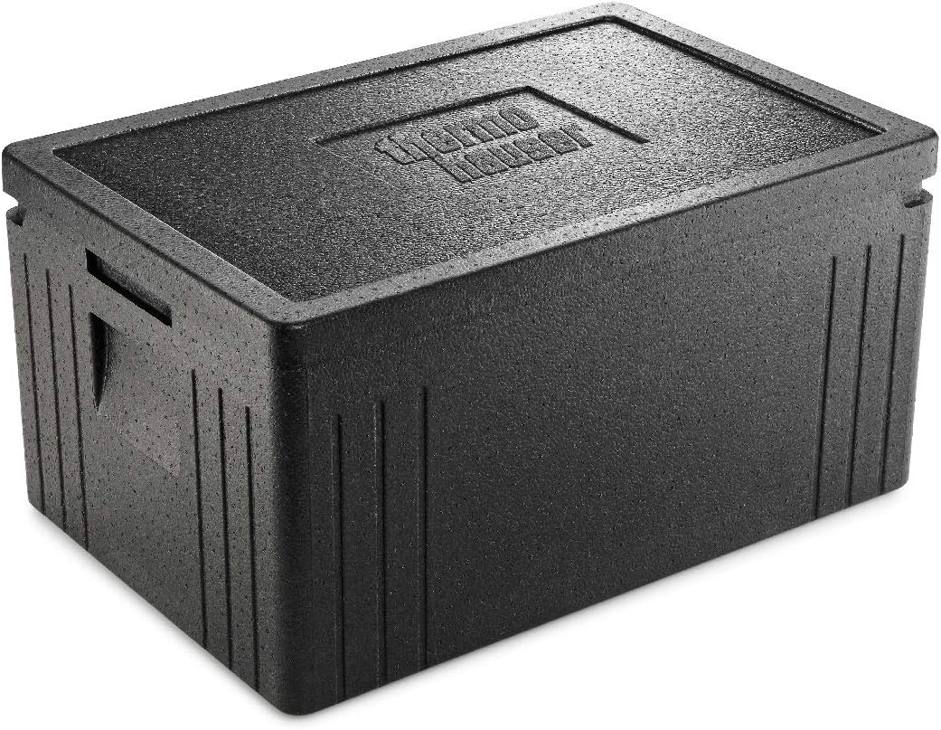 thermohauser EPP Thermobox GN 1/1 Eco Line with Lid - 45 Litre Volume - 60 x 40 x 30.5 cm - Basic Series
