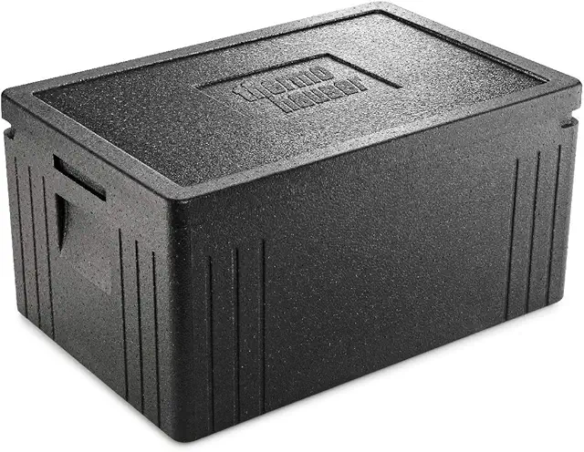 Caisse Isotherme Thermohauser Eco Line 45L Noir - Boîte Gastronorm