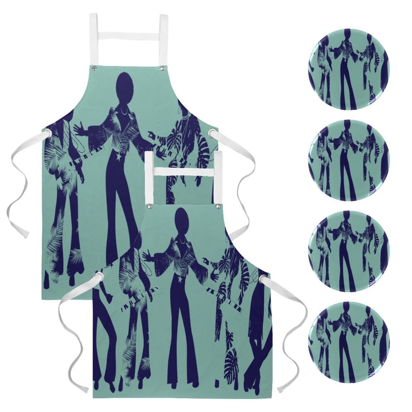 Tablier de serveuse pour cuisine et bistrot protégeant vos vêtements en restauration