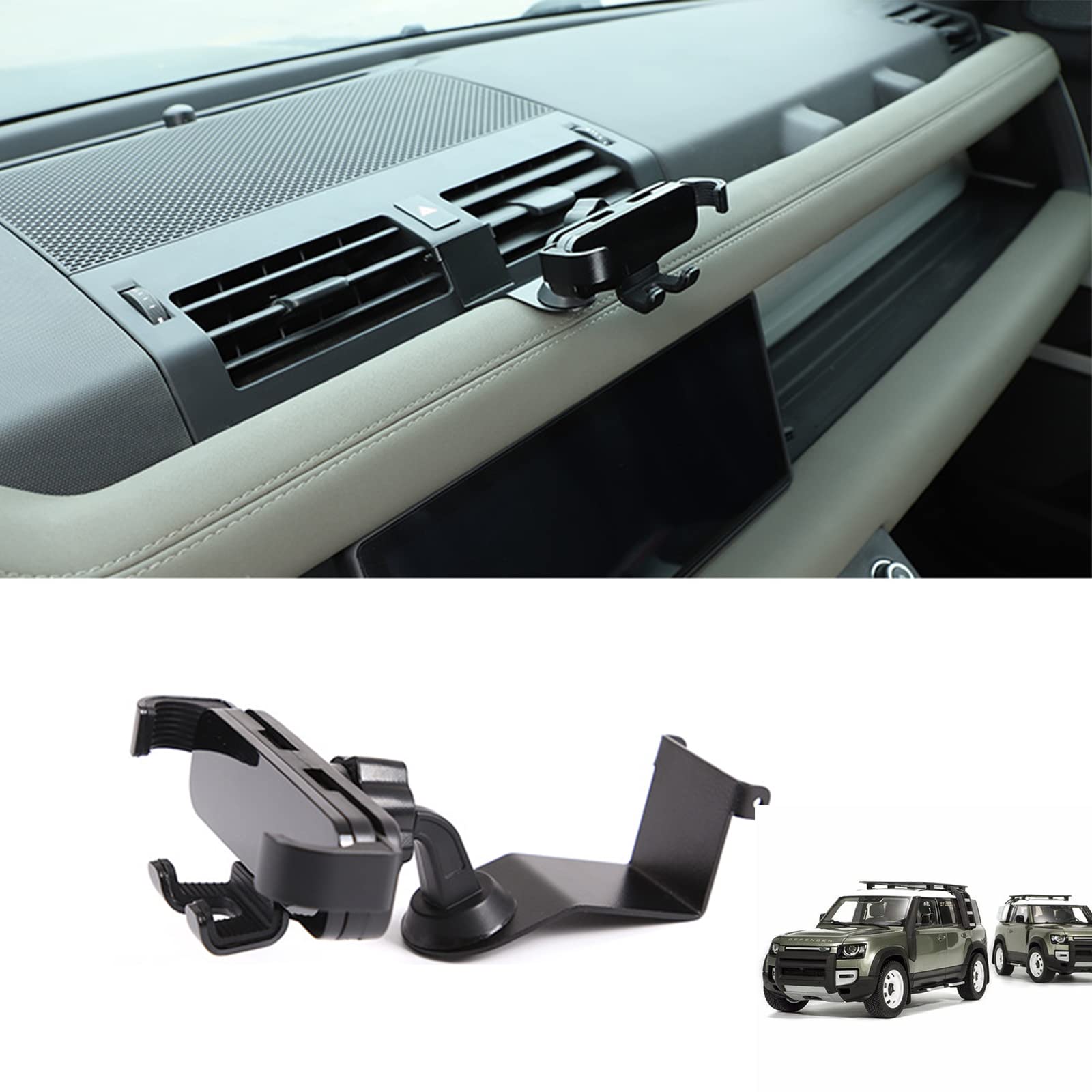 Amazon | MUMAREN 車載スマホホルダー ランドローバー ディフェンダー