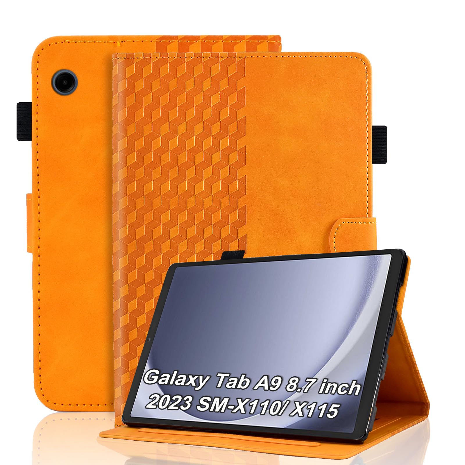 Case for Honor Pad X8a 11 Inch Tablet 2024 Protective Case Premium Leather Folio Smart Case with Auto Sleep/Wake Pen Holder Card Slot for Honor Pad X8a- Dark Green — view 58